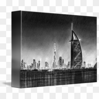 Drawing Cityscape York - Dubai Clipart