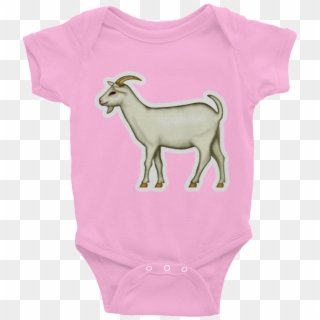 Goat Emoji Png - Infant Bodysuit Clipart