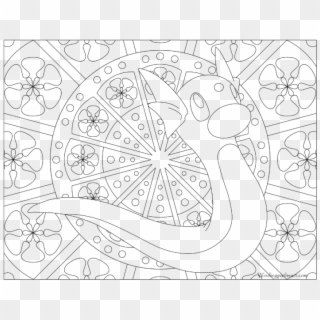 Adult Pokemon Coloring Page Dratini - Adult Coloring Pages Pokemon Clipart