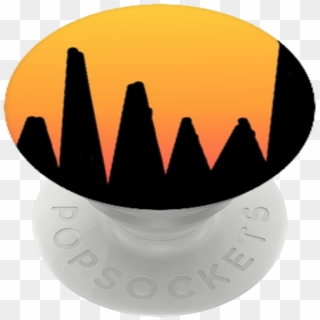 Mountains, Popsockets Mountains - Circle Clipart