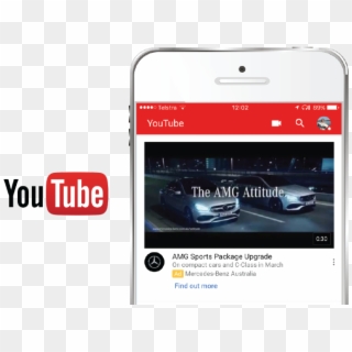 Leverage Off The Youtube Network That Helped Launch - Mercedes Youtube Ad Clipart