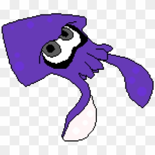 Splatoon 2 Purple Squid , Png Download - Purple Transparent Splatoon Squid Clipart
