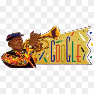Hugh Masekela Google Doodle Clipart