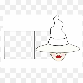 Witch Hat Template 12924 - Cartoon Clipart