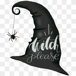 Halloween Costume Witch Witchhat Blackhat Hat Halloween - Black Widow Clipart
