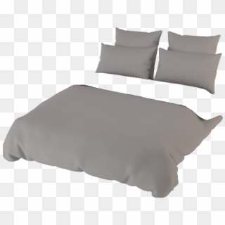 Maui Satin T1 Grey-s29 - Bed Sheet Clipart