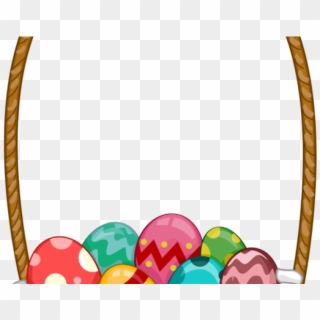 Easter Basket Bunny Png Transparent Images - Clip Art Easter Basket