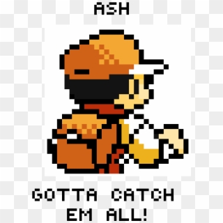 Ash Ketchum - Pokemon Red And Blue Gary Clipart
