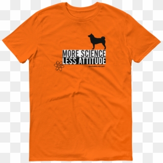 More Science Less Attitude - Tiger Woods Goat Shirt Clipart