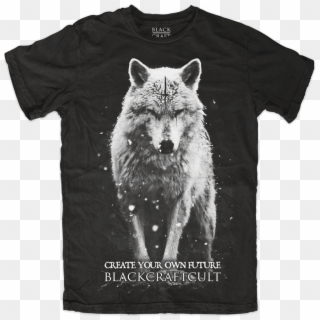 Baron Corbin Lone Wolf T Shirt , Png Download - Black Metal Wolf Shirt Clipart