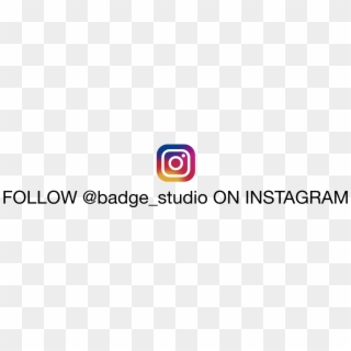 Follow Badge On Ig - Graphic Design Clipart