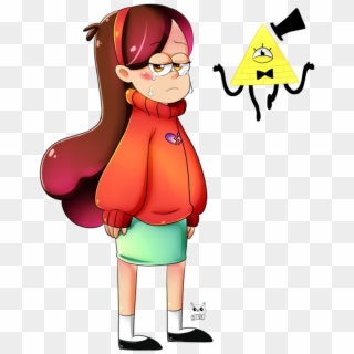 Pines And Bill Cipher - Bill Cipher And Mabel Pines Clipart