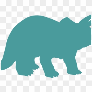 Triceratops Clipart Transparent - Dinosaur Svg Files Free - Png Download