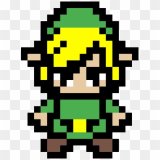 Toon Link - Pixel Art Zelda Link Clipart