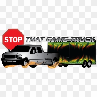 Stop That Game Truck Clipart