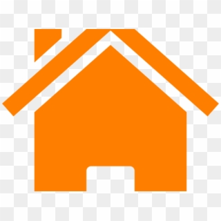 House Clipart Orange - Gold House Clip Art - Png Download
