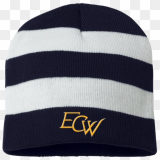 Rugby Striped 8" Knit Beanie , Png Download - Beanie Clipart