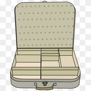 Open Suitcase Drawing At Getdrawings - Suitcase Clip Art - Png Download