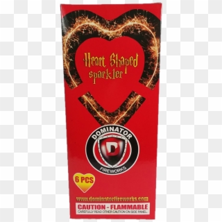 Heart Shaped Sparkler 6 Pack - Guinness Clipart