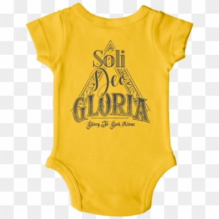 Sdg Triangle “gold And Black” Onesie - Maillot Clipart