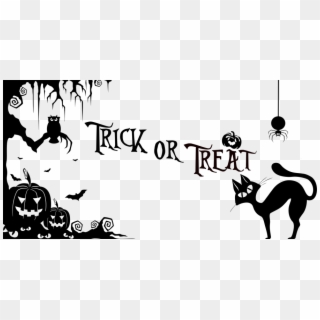 On October 31st From 5-7pm Join Us On All Hallow's - Trick Or Treat Pdf Clipart