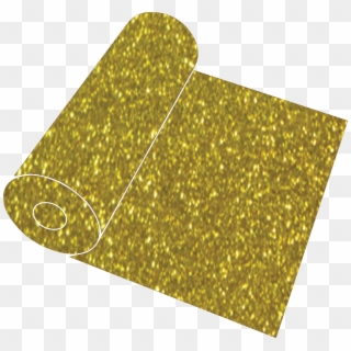 20" Gold Glitter Roll - Gold Clipart
