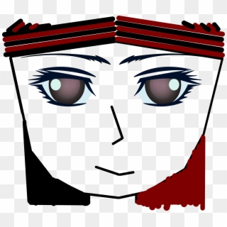 This Free Icons Png Design Of Anime Girl2 - Vector Anime Eye Png Clipart