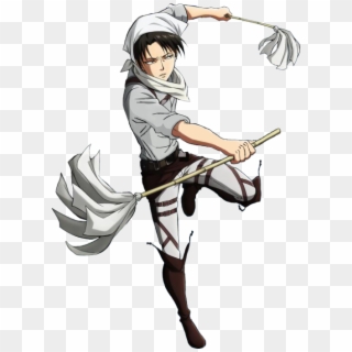 Attack On Titan Levi Cleaning Clipart
