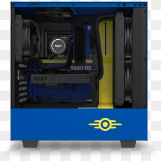 Those Of You Vault Dwellers And Wasteland Scavengers - Nzxt H500 Vault Boy Clipart