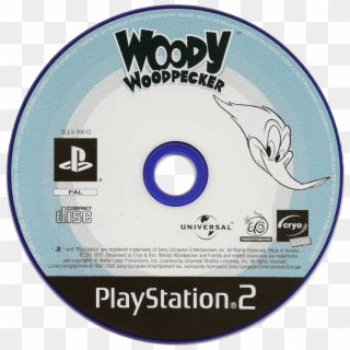 Woody Woodpecker Escape From Buzz Buzzard Park Ps2 - Gran Turismo 4 Ps2 Disc Clipart