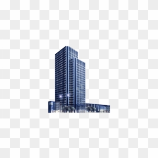 Skyscraper Png Free Download - Commercial Building Clipart