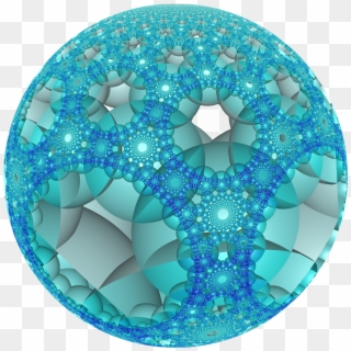 Hyperbolic Honeycomb 3 6 4 Poincare - Circle Clipart