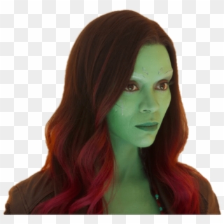 Gamora Transparent Png Images - Red Hair Clipart