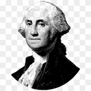 Click And Drag To Re-position The Image, If Desired - President George Washington Black And White Clipart