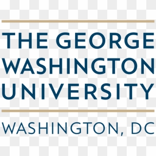 George Washington University Wordmark - George Washington Uni Logo Clipart