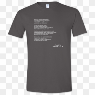 Arms Unfolding Charcoal T-shirt - Dodie Tour Merch 2019 Clipart