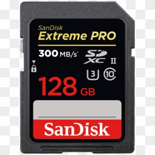 Sandisk Extreme Pro® Sd Uhs-ii Card - Sandisk 128gb Extreme Pro Uhs Ii Sdxc Memory Card Clipart
