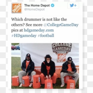 Home Depot Find The Difference Dumb Tweets - Controversial Social Media Post Clipart