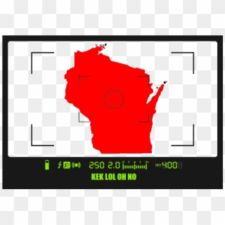 No Background Wisconsin Outline , Png Download - Funny Map Of Wisconsin Clipart