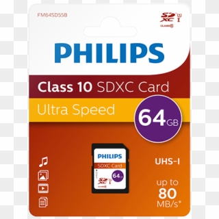 Product Sheet Sdhc Class 10 Memory Cards - Philips Clipart