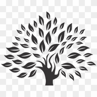 Save Tree Png - Black And White Tree Png Hd Clipart
