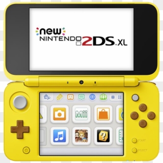 Nintendo 2ds Xl Pikachu Edition Clipart