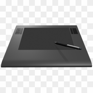 The Tablet Has Buttons On Either Side And No Connecting - Graphics Tablet Transparent Background Clipart