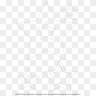 Free Printable Color Stars Shapes Trials Ireland - Drawing Clipart