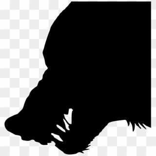 Soldier Silhouette - Wolf Angry Vector Png Clipart