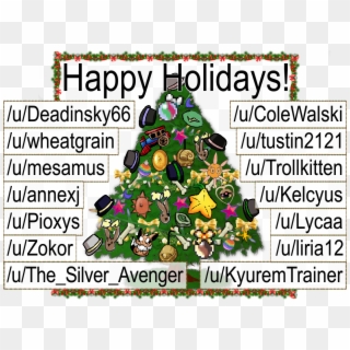 Happy Holidays Tpp From The Tpp Holiday Collab - Christmas Tree Clipart
