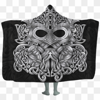 Mjölnir Hooded Blanket - Leather Clipart