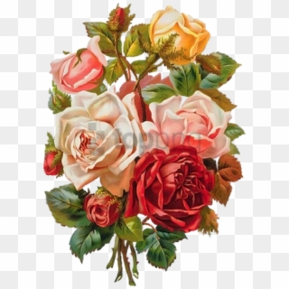 Free Png Винтажные Цветы В Для Декупажа - Flowers Images Hd Png Clipart
