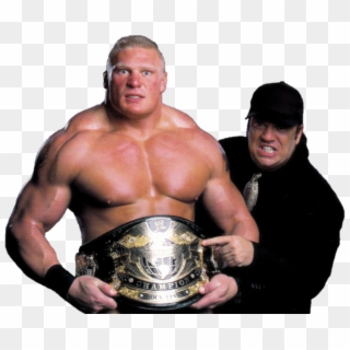 Brock Lesnar & Paul Heyman - Brock Lesnar And Paul Heyman 2002 Clipart