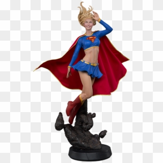 Supergirl - Supergirl Statue Png Clipart